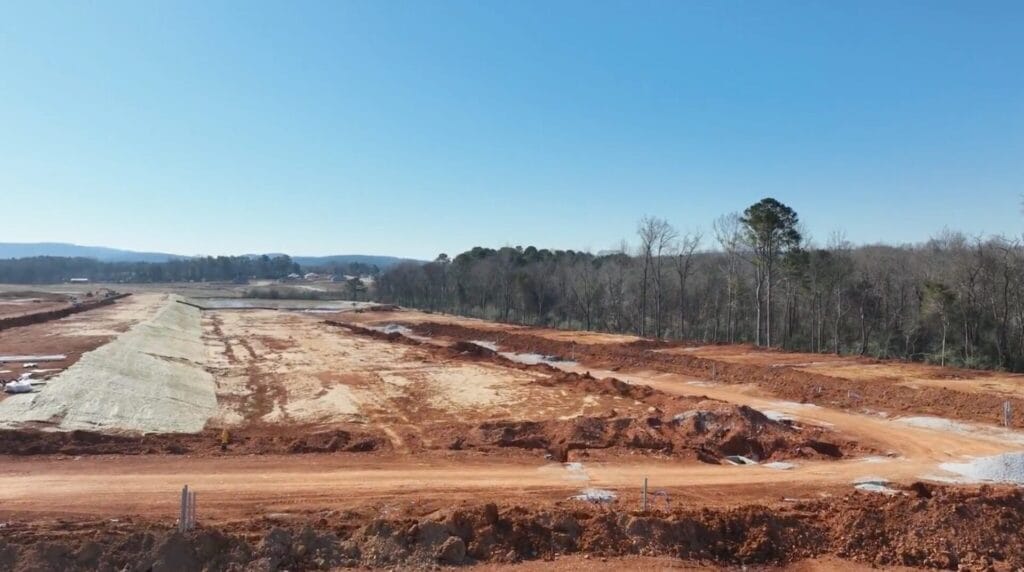 Electrical & Water Utilities Installed electrical conduit installation underway – february 2026