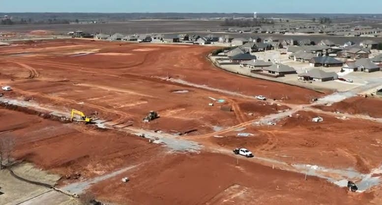 Curbs Backfilled & Final Base Layer Laid Heritage 1