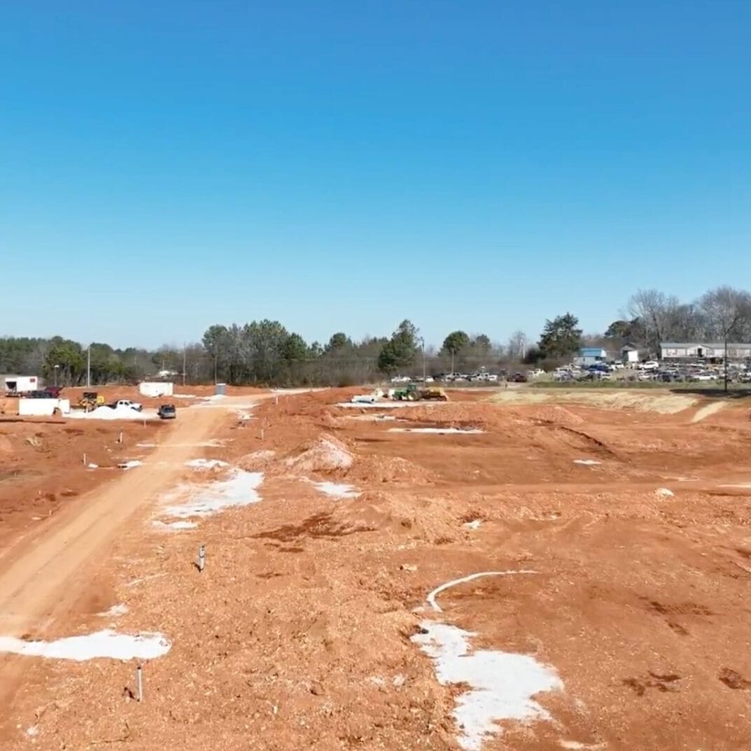 Baltimore Hill Utility work progressing across active construction area