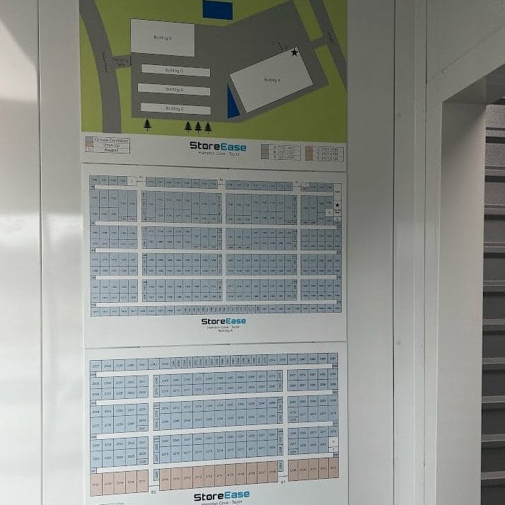 Huntsville Self-Storage Interior photo of Huntsville Self-Storage, a completed five-building self-storage facility.