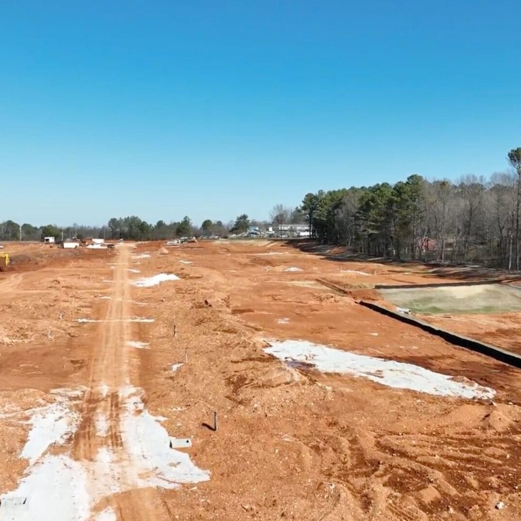 Baltimore Hill Water and electrical lines being installed underground