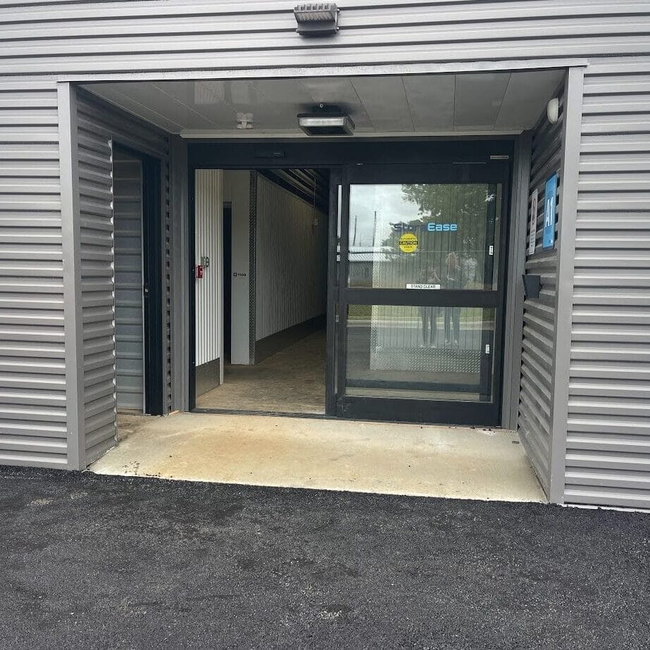 Exterior photo of Huntsville Self-Storage, a completed five-building self-storage facility.